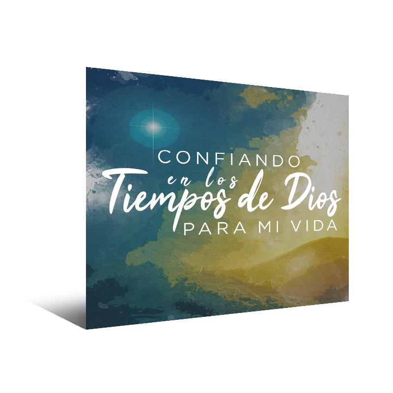 Confiando en los Tiempos De Dios para mi Vida Serie Completa de Audio MP3 para Descargar