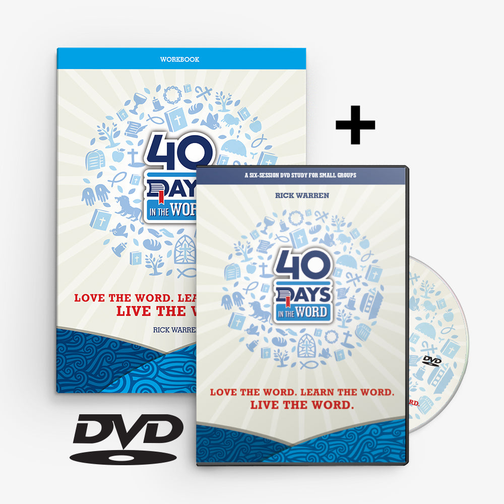 40 Days in the Word Study Kit (DVD + Study Guide)