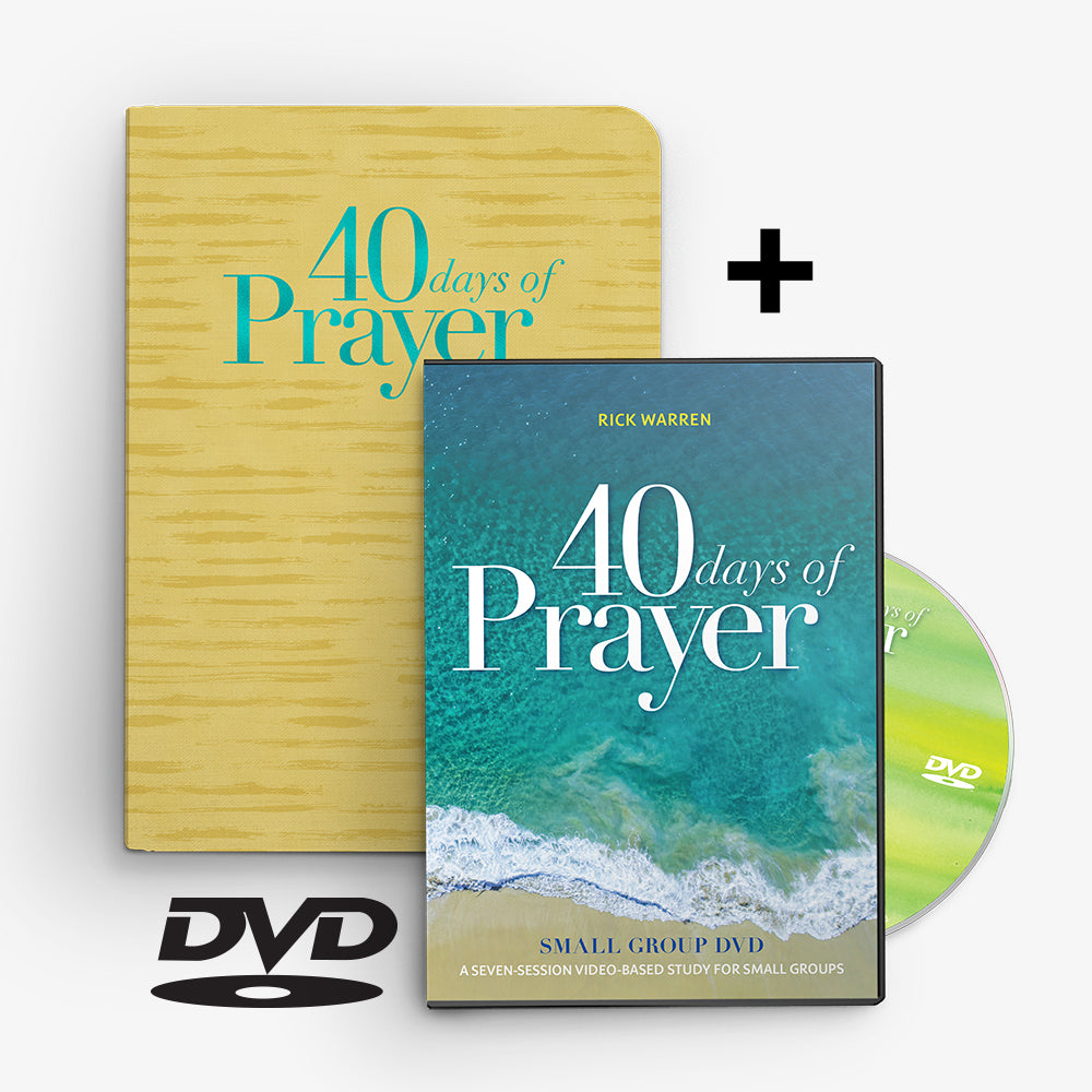 40 Days of Prayer Study Kit (DVD + Study Guide)