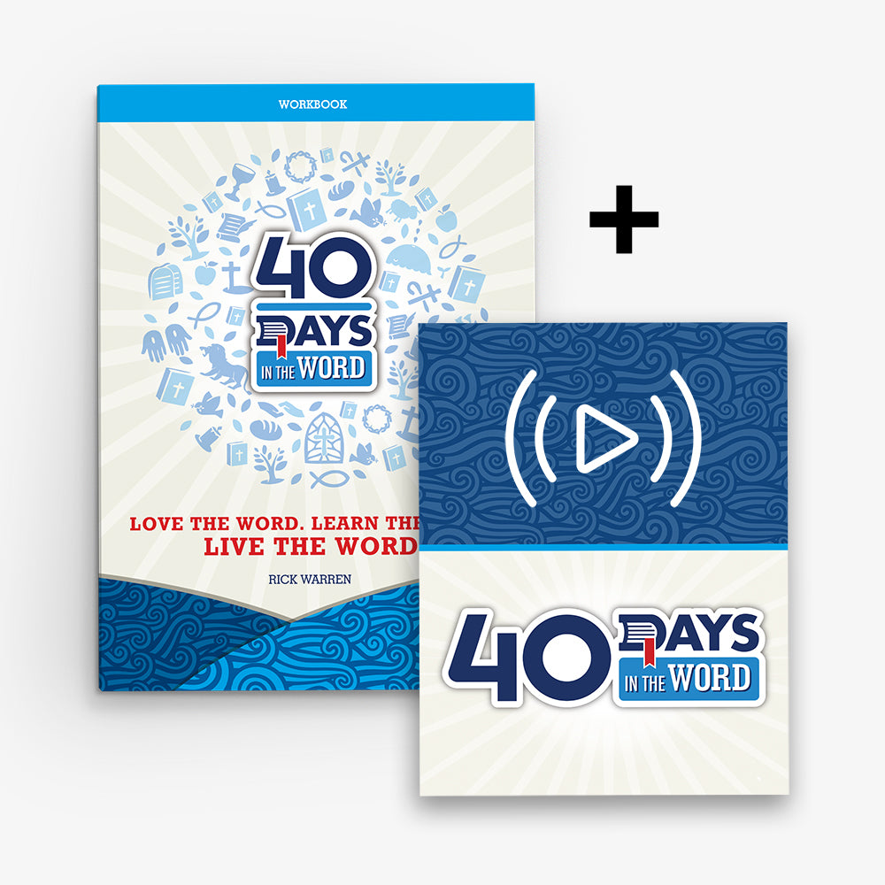 40 Days in the Word Study Kit (Streaming Videos + Study Guide)