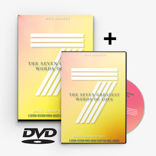 The Seven Greatest Words of Love Study Kit (DVD + Study Guide)