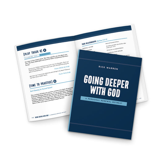 Going Deeper with God Journal and Audio CD Set