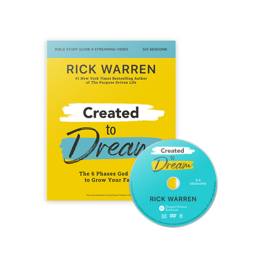 Created to Dream Study Kit (Study Guide & DVD)