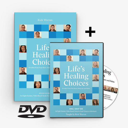 Life's Healing Choices Study Kit (DVD + Study Guide)