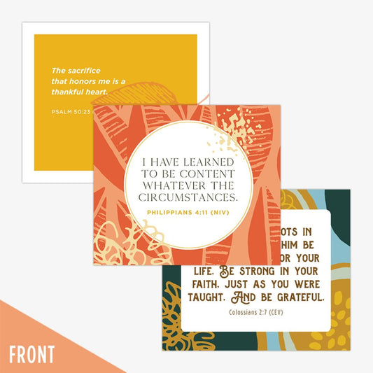 Gratitude Scripture Cards