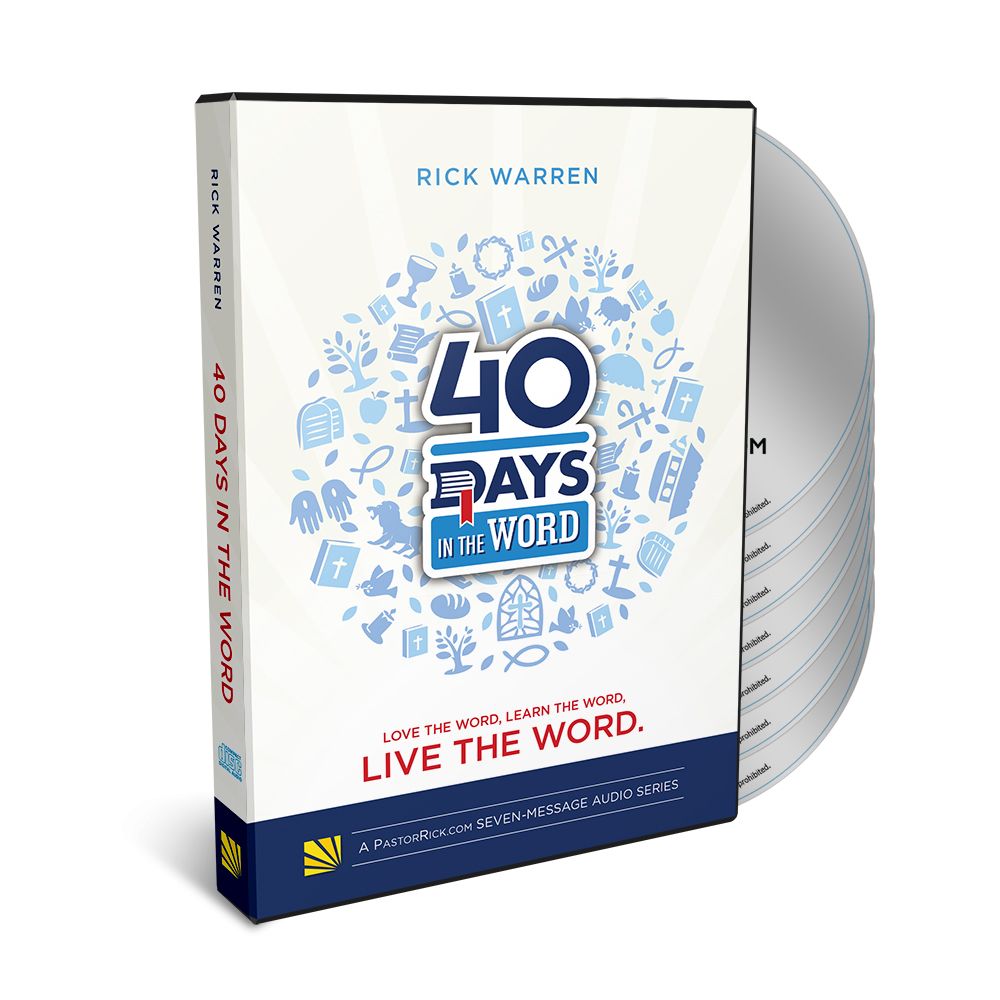 40 Days in the Word Complete Audio Series Physical CD Set